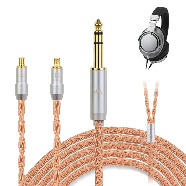 在庫セール】3APLUS PIN35 リケーブル 2Pin イヤホンケーブル 3.5mm 銀