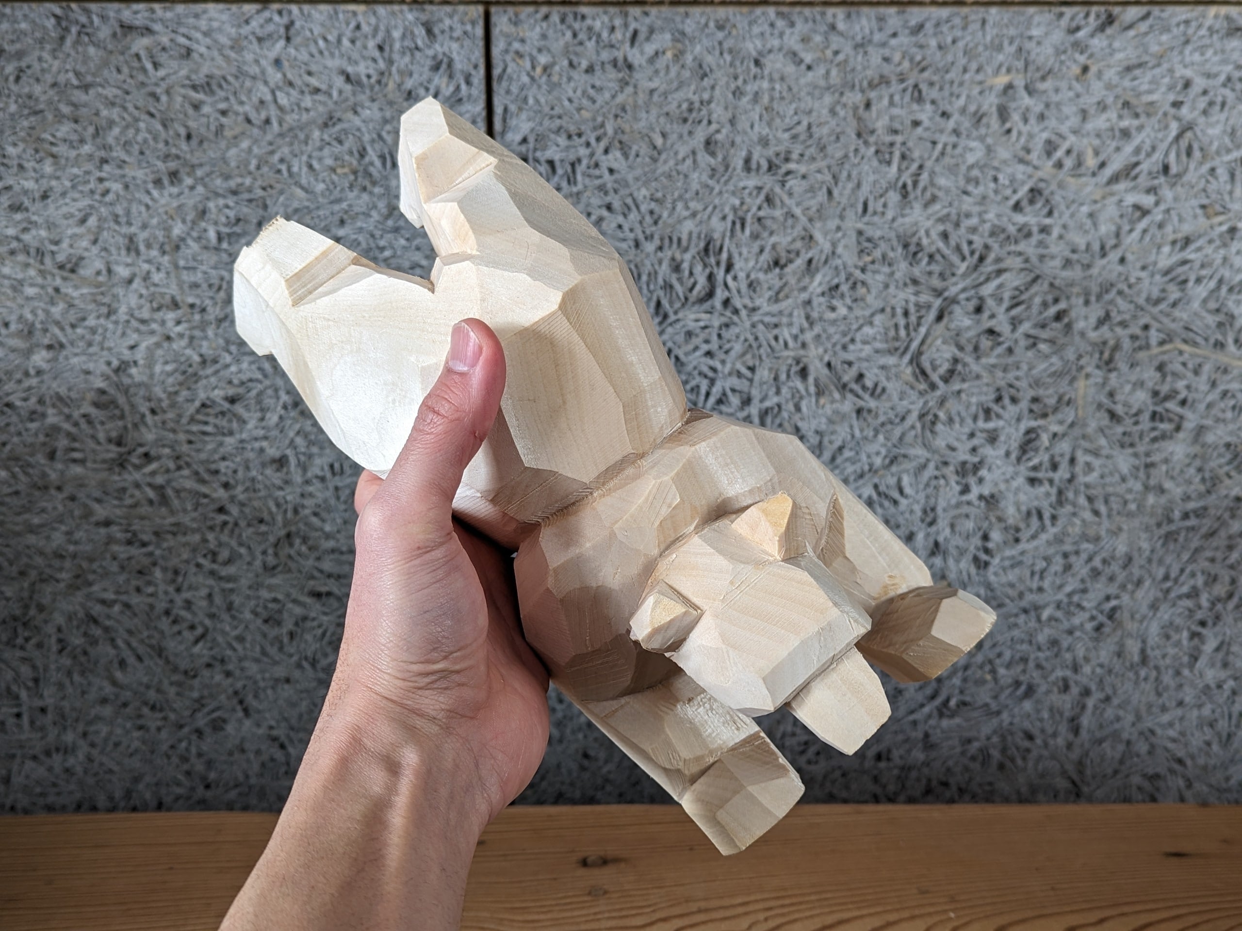 佐藤憲治 逆立ち熊 ＃3 | 木彫りの熊 | inoya | Basic Life Store