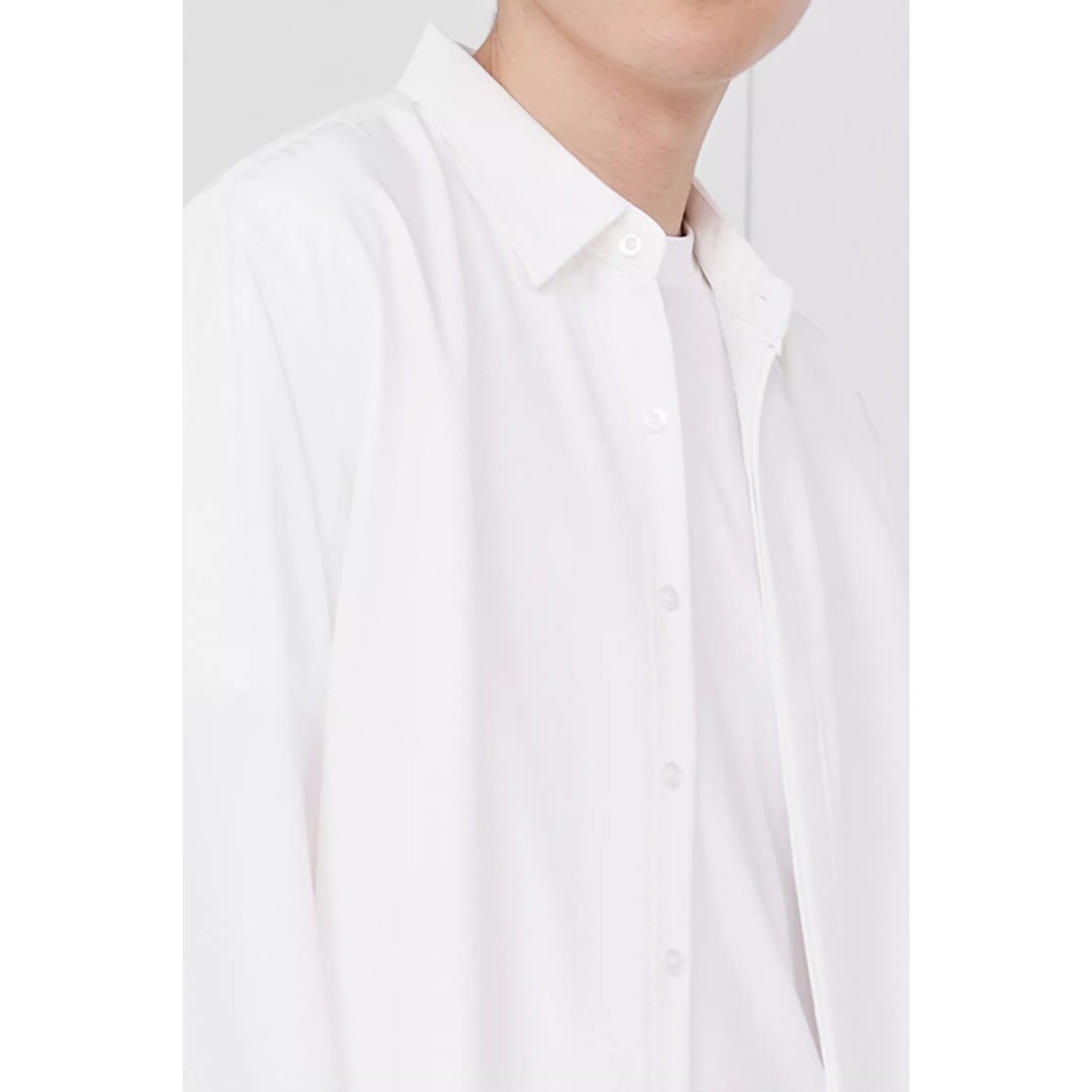 ストレートシルエット ロングスリーブシャツ af0320