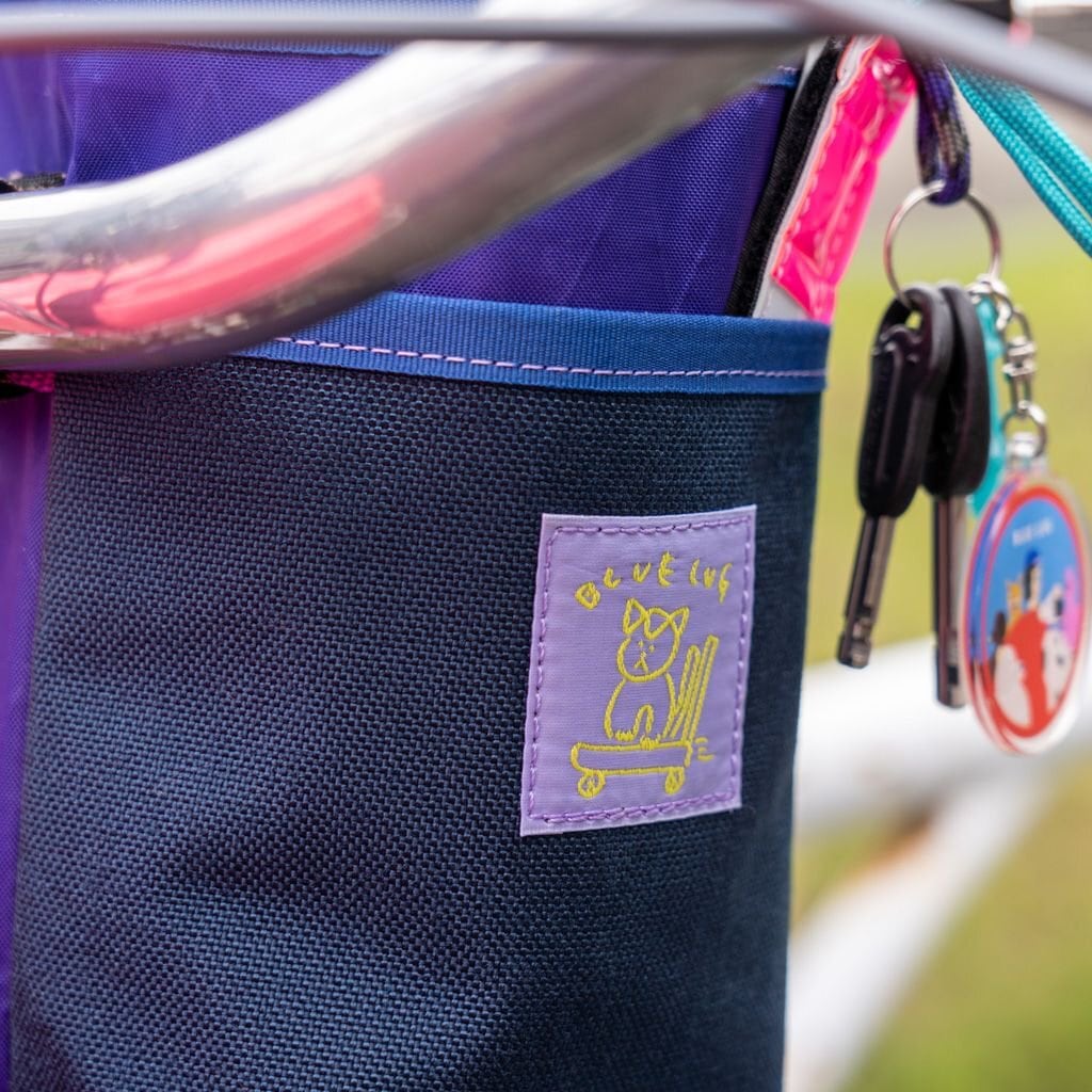BLUE LUG】STEM POUCH (ORANGE/OLIVE) | Humhumhug Online Shop