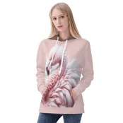 Women's All Over Print Hoodie Real 4299