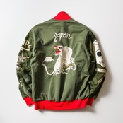 再構築 ミリタリーボンバー ジャケット MILITARY MIX BOMBER JACKET