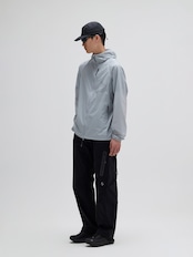 AIRBACK PERTEX LIGHT WINDBREAKER JACKET_LIGHT GRAY