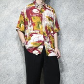 funny shirt art pattern rayon shirt