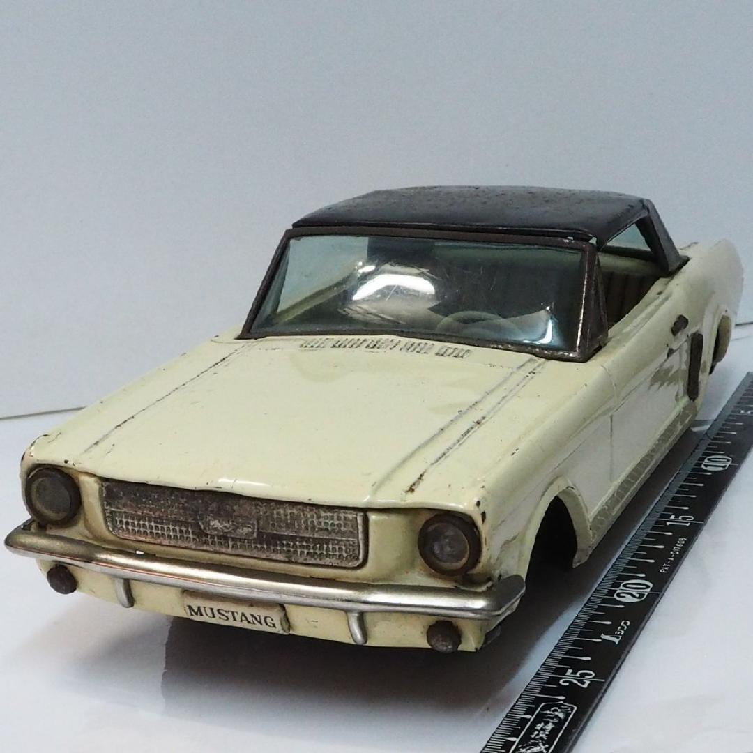 旧バンダイ　BANDAI　MUSTANG　ブリキ　MADE INJAPAN