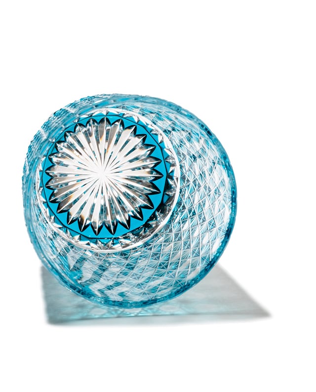 江戸切子 縁繋ぎ（全7色） クリスタルガラス | 山田硝子