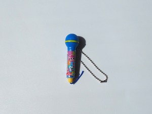 カラオケマイクラムネミニチュアマスコット②青