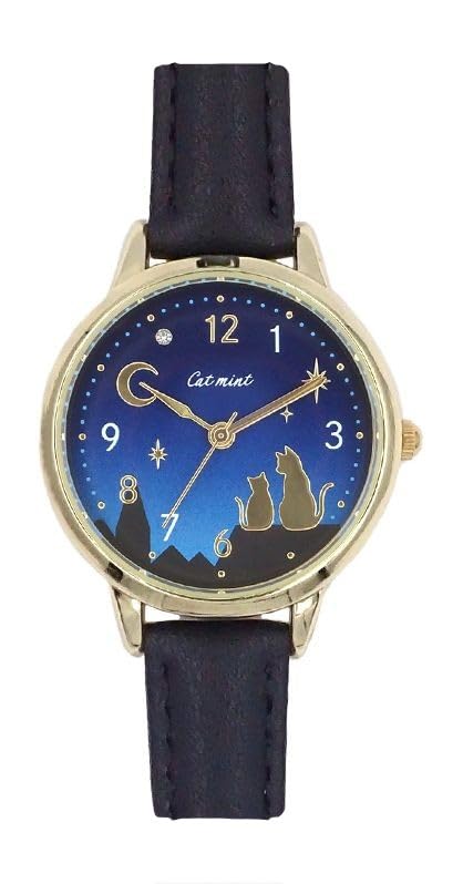 Navy×Rhinestones” GIVENCHY| men's] 自動vintage 巻きWatch 腕時計