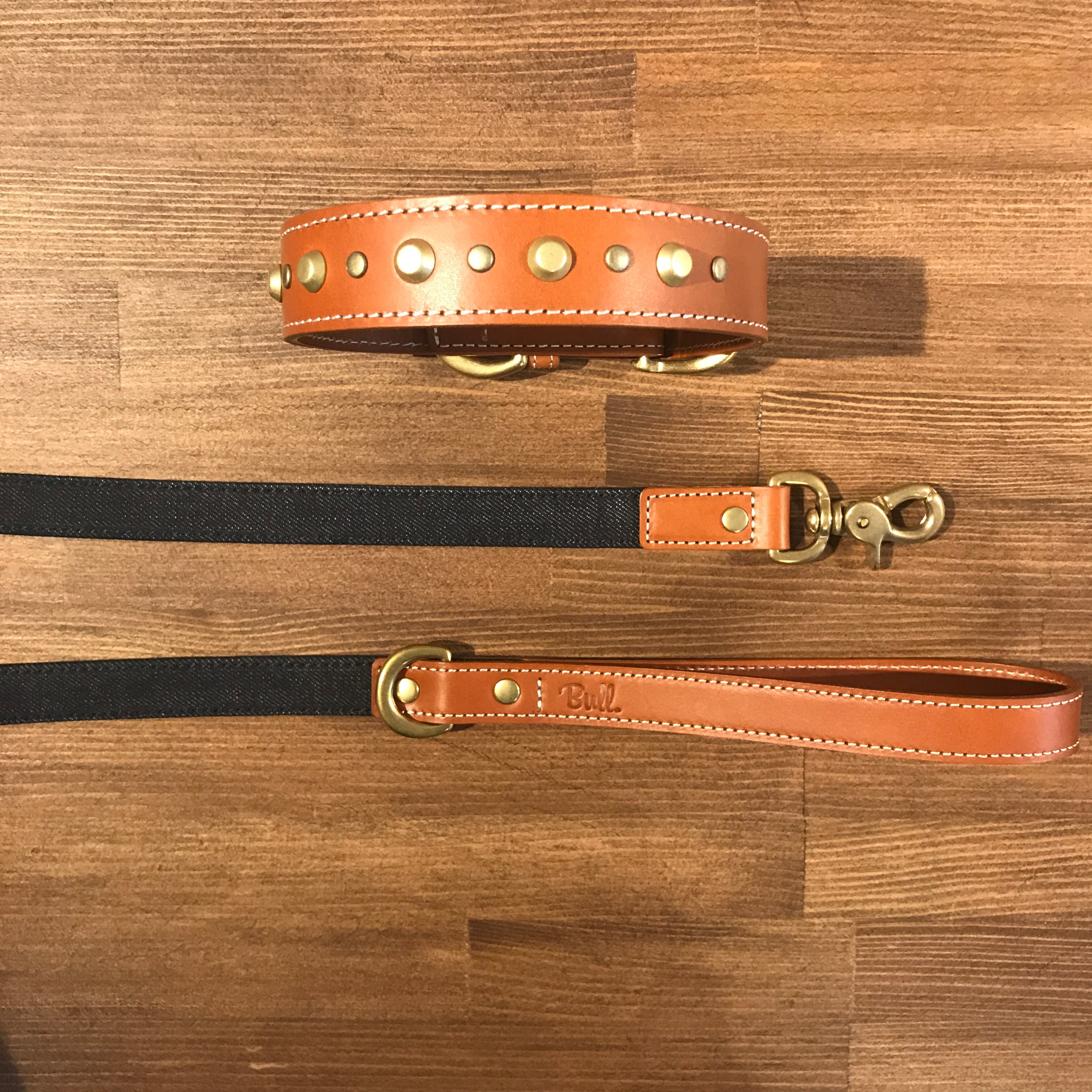 Bull. ベーシック レザーカラー（首輪） ブラウン | Bull.Tokyo