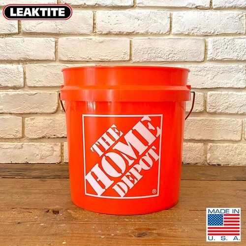 LEAKTITE HOME DEPOT 2ガロン バケツ made in USA ガレージ