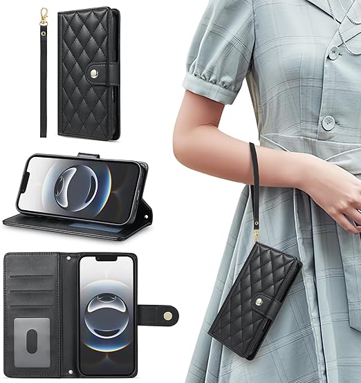 対応AQUOS Wish 5 ケース 手帳型 【Vokpok】おしゃれ高級PUレザーと