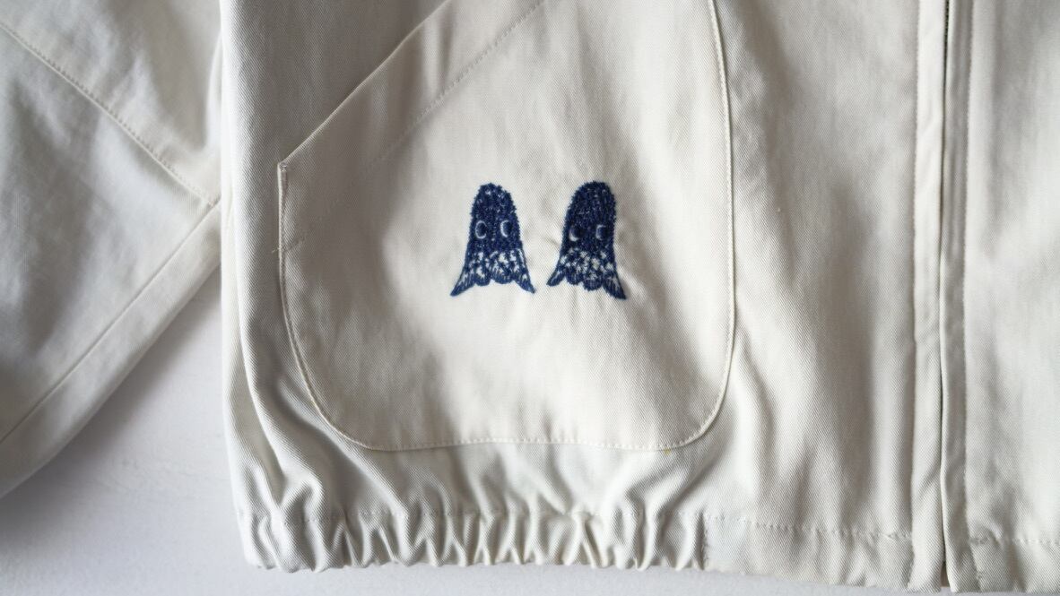 mina perhonen 26SS 〉 troll “ジャケット” / AES2078PD / ivory