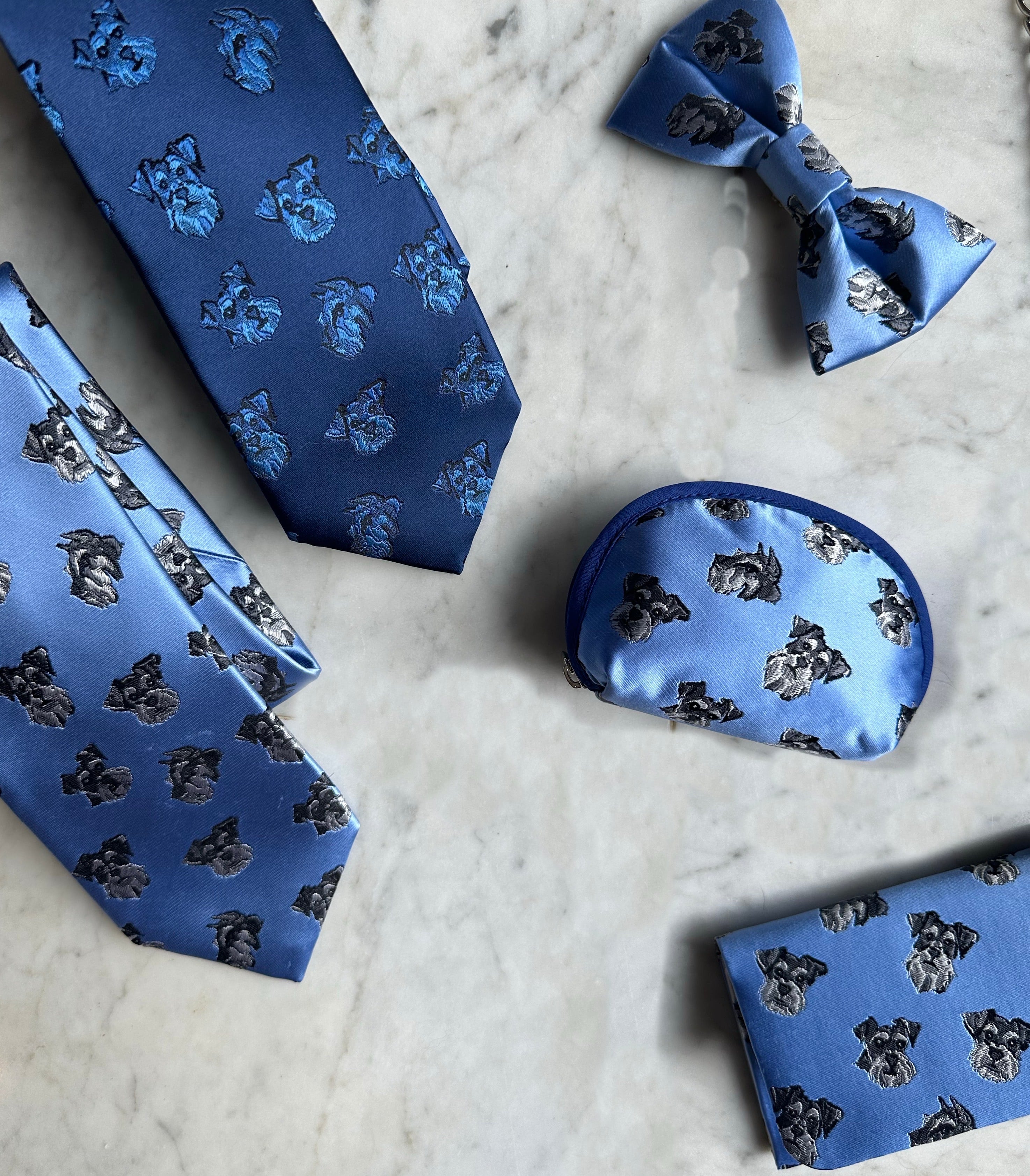 シュナウザー柄 ネクタイ | LAUW（ラウー）