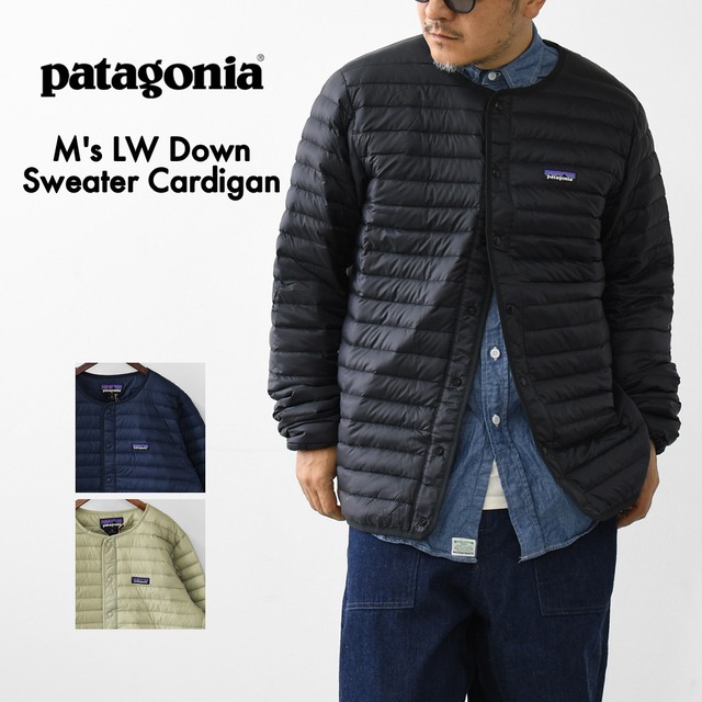Patagonia [パタゴニア正規代理店] M's LW Down Sweater Cardigan [31900] メンズ・ライトウェイト・ダウン・セーター・カーディガン・MEN'S [2026AW]
