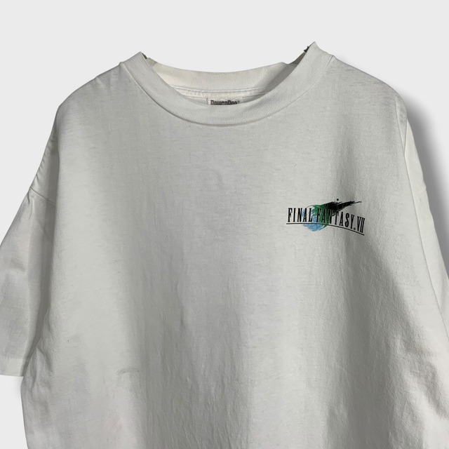 90s ファイナルファンタジーⅦ クラウド　キャラクターTシャツ　プレステ　XL