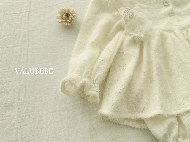 【予約/特典】valu bebe / bella lace skirt suit