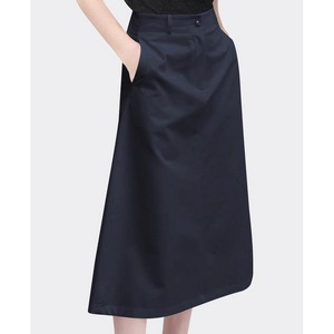 ミドル丈チノスカート　Aライン台形　G0140