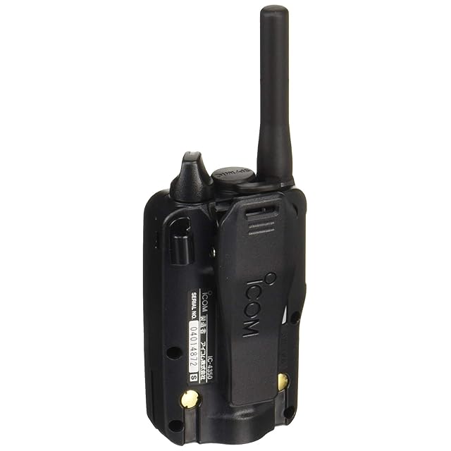 アイコム 特定小電力トランシーバー 47ch中継タイプ ブラック IP67防塵