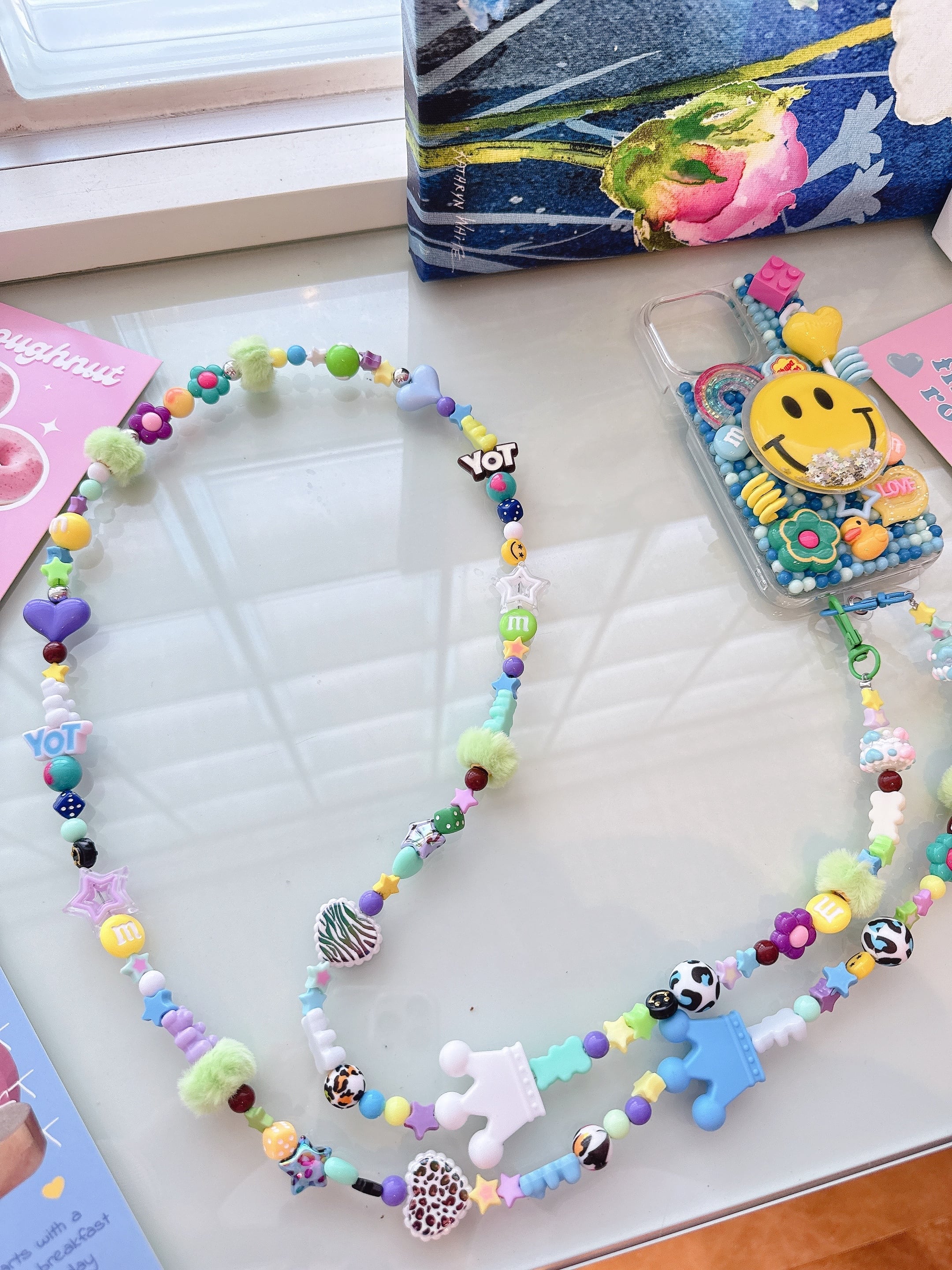 【送料無料】スマホストラップ♡K‐39