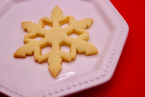 雪の結晶（B）　クッキー型