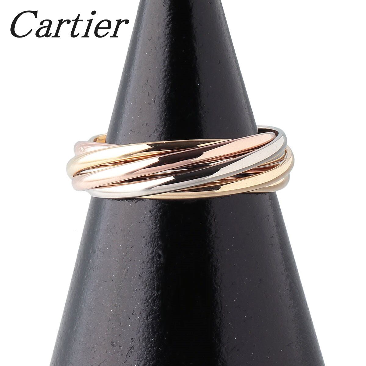 Cartier カルティエ　750　トリニティリング　54（JP＃14）