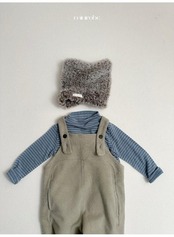 〖取寄〗韓国子供服 / 26winter / minirobe / テリーオーバーオール / キッズ *S~L*