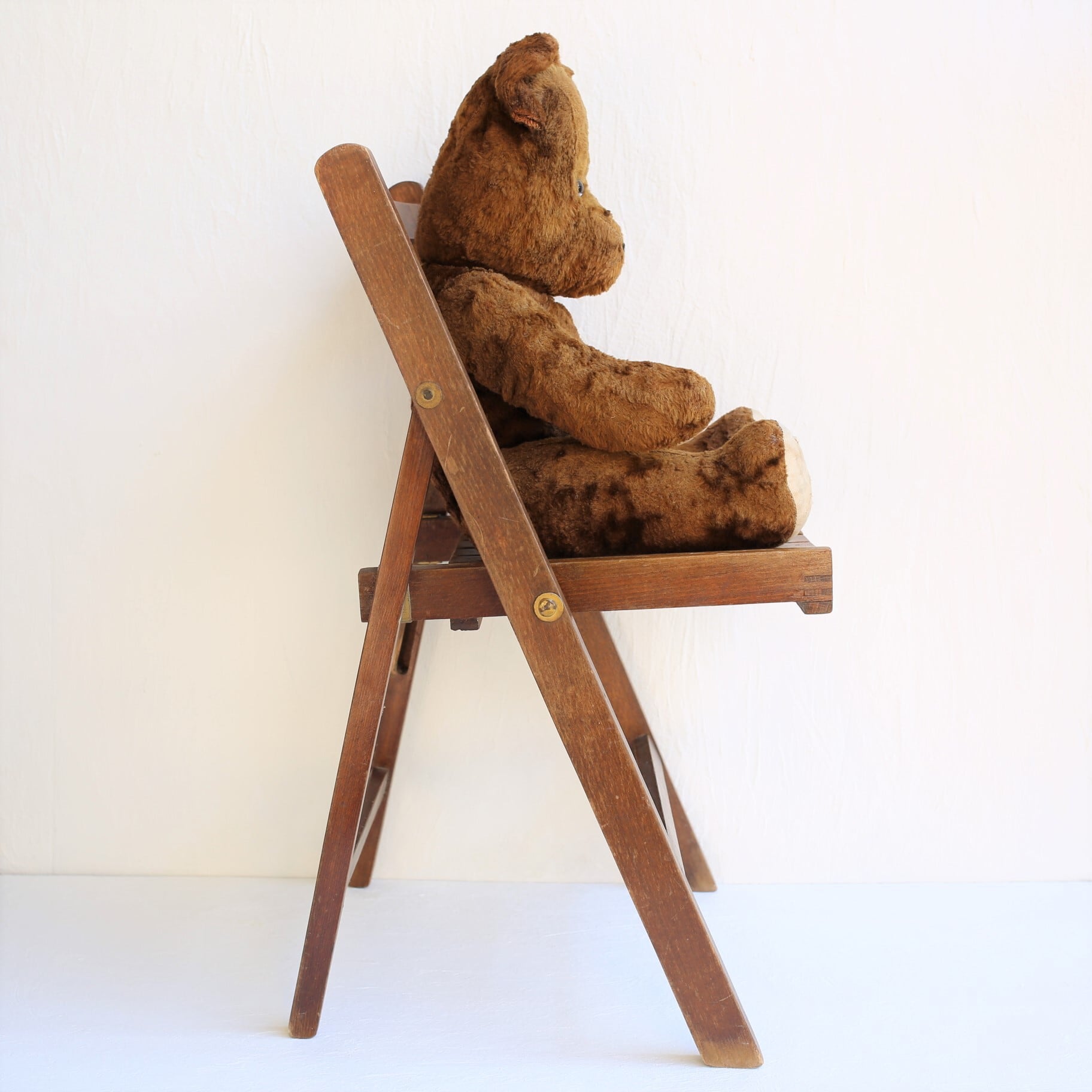 フランス アンティーク ヴィンテージ キッズチェア フォールディングチェア N-02127