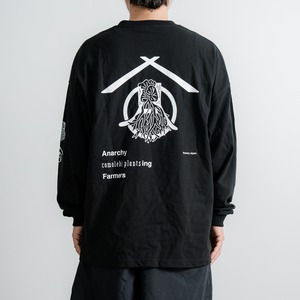 comolebi×houkaen L/S Tシャツ