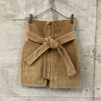 DSQUARED Made in Italy corduroy mini skirt