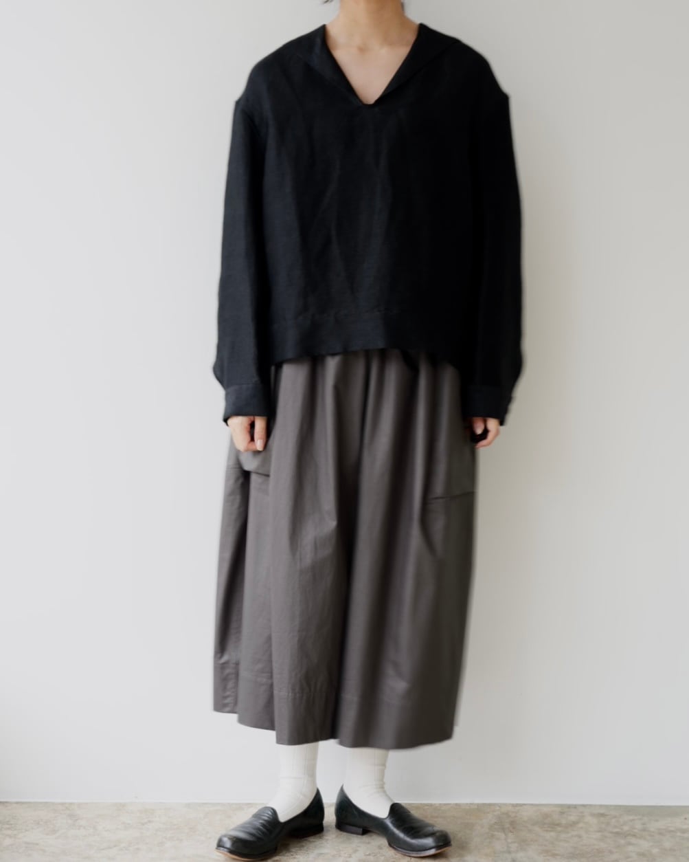TENNE HANDCRAFTED MODERN ビッグポケットキュロット | Vie