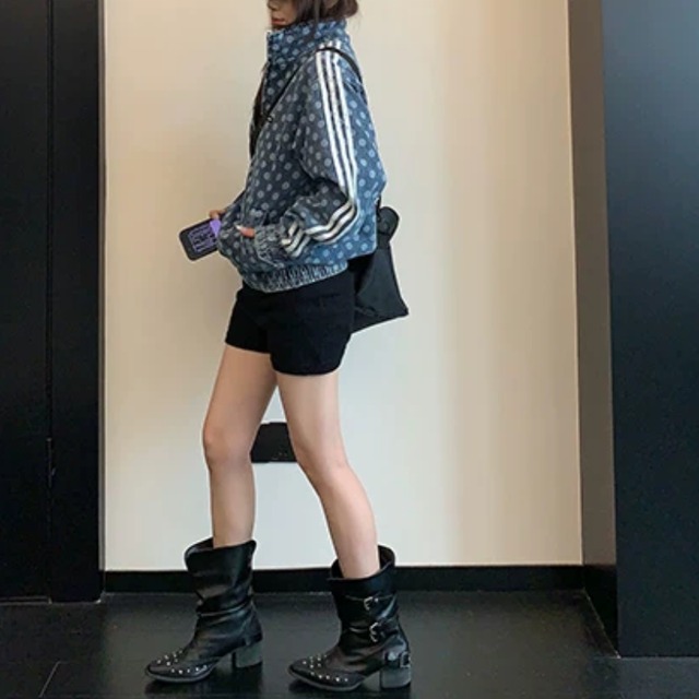 dot denim jacket　ドットデニムジャケット　J2141