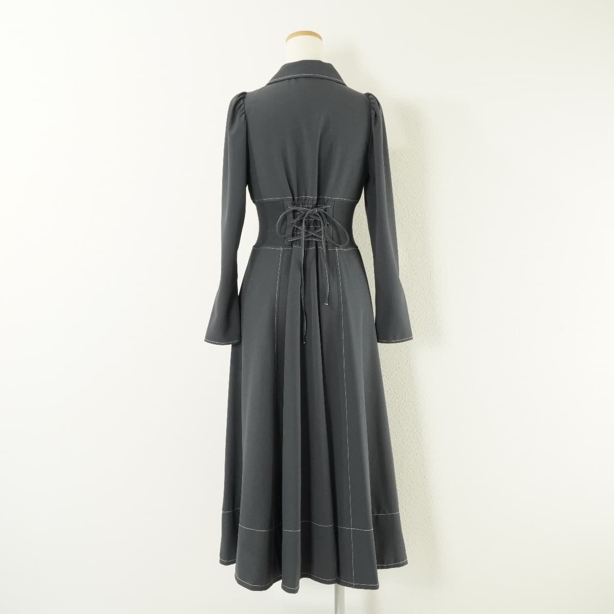 And Couture アンド クチュール ウエスト リブ フロント ジップ  