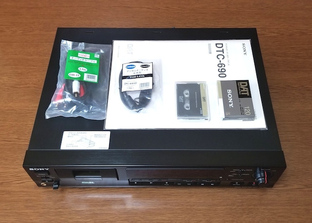 SONY デジタル・オーディオ・テープ・デッキ DTC-690 録・再良好・【訳あり】動作保証