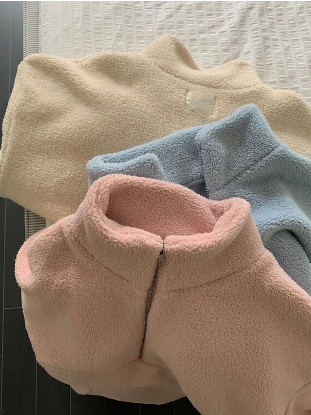 (予約)ezediary / Bear boa anorack / 3color