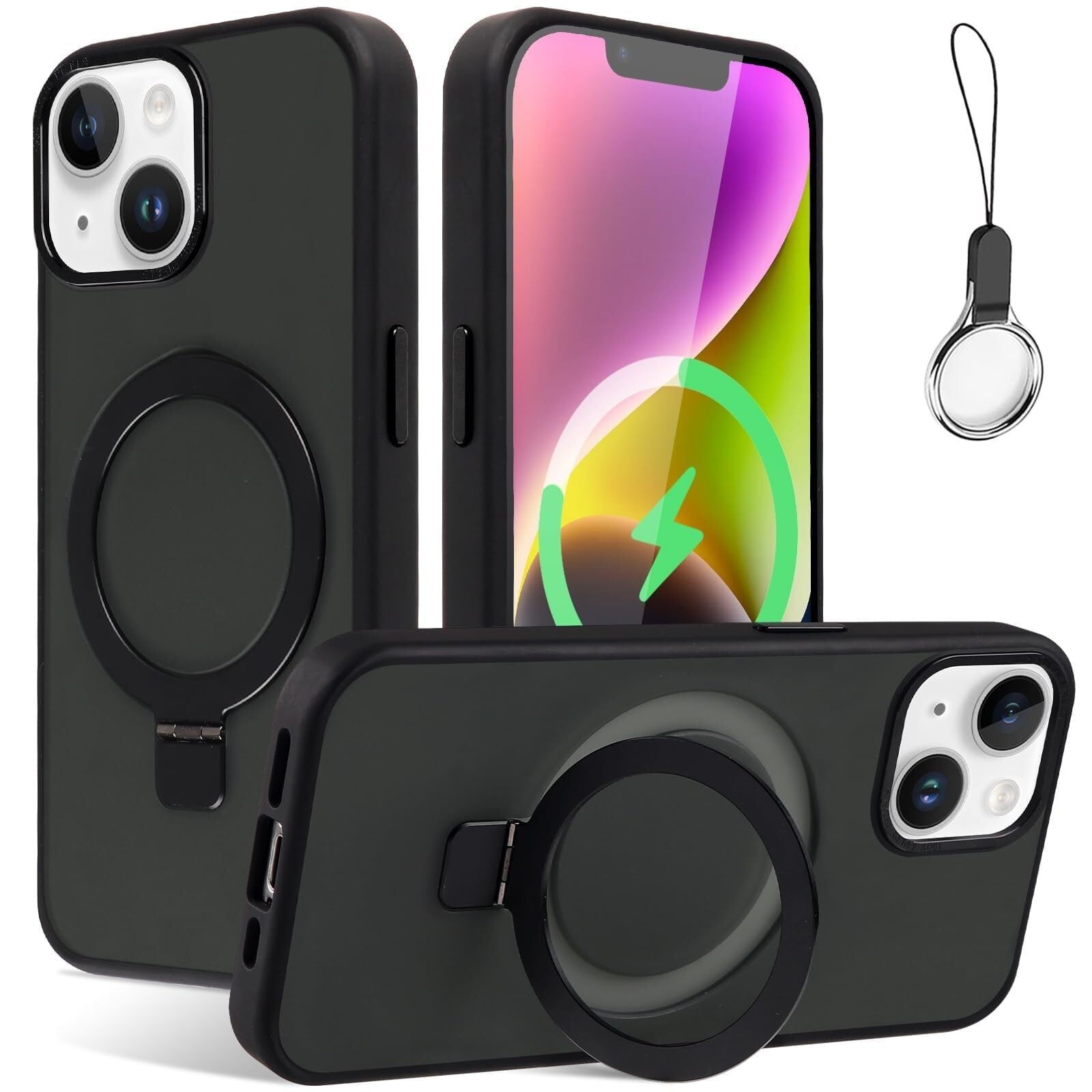 数量限定】iPhone 13 Mini 用 ケース Magsafe対応【 Magsafeリング