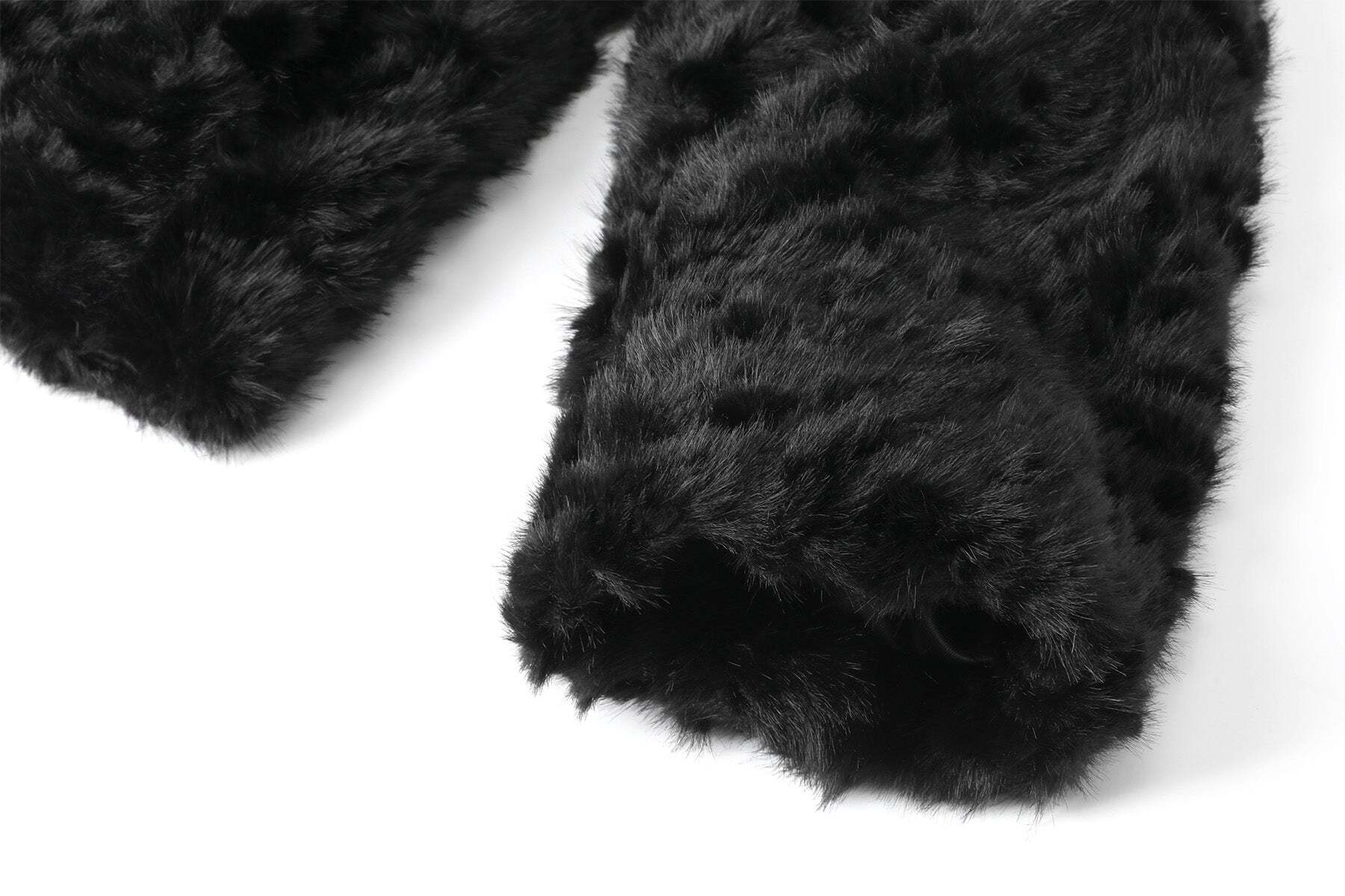 threetimes bunny fur coat ブラック　21 FR(13)NDS/フレンズ/Rabbit Fur PK | ROYAL FLASH（ロイヤルフラッシュ