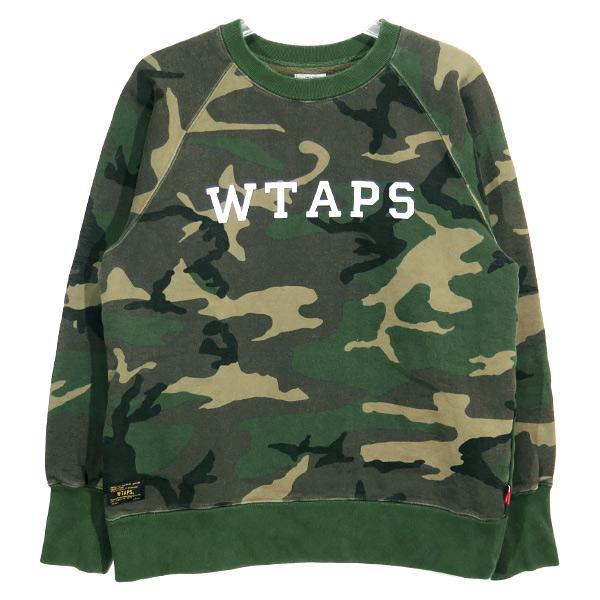 WTAPS 15AW DESIGN CREW NECK 04/SWEATSHIRT.COTTON 152ATDT-CSM03S