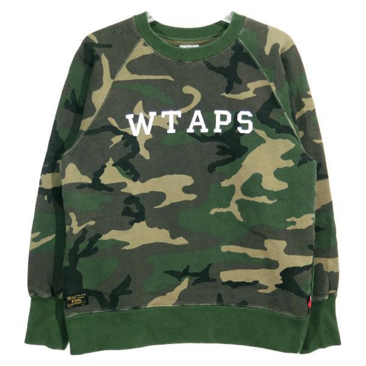 WTAPS 15AW DESIGN CREW NECK 04/SWEATSHIRT.COTTON 152ATDT-CSM03S 