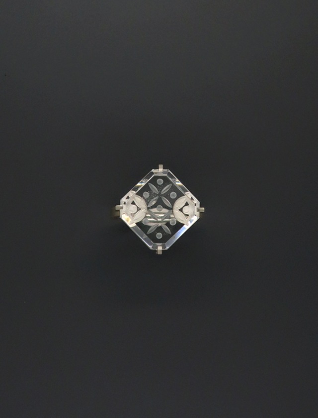 ＊collaboration [refrection] ring　#reR-002