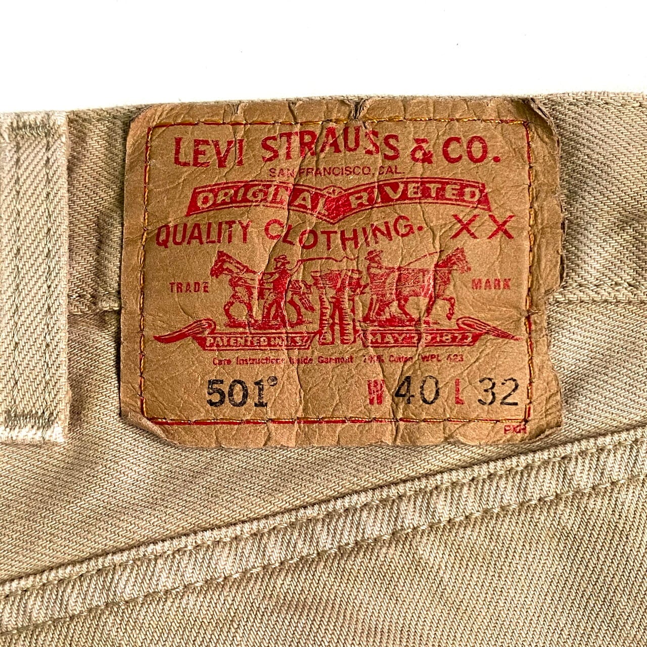 90s Levi's リーバイス501 W40 ビッグサイズ！ Levi's（リーバイス） 大きいサイズ メンズ 501 リジッド 未洗い