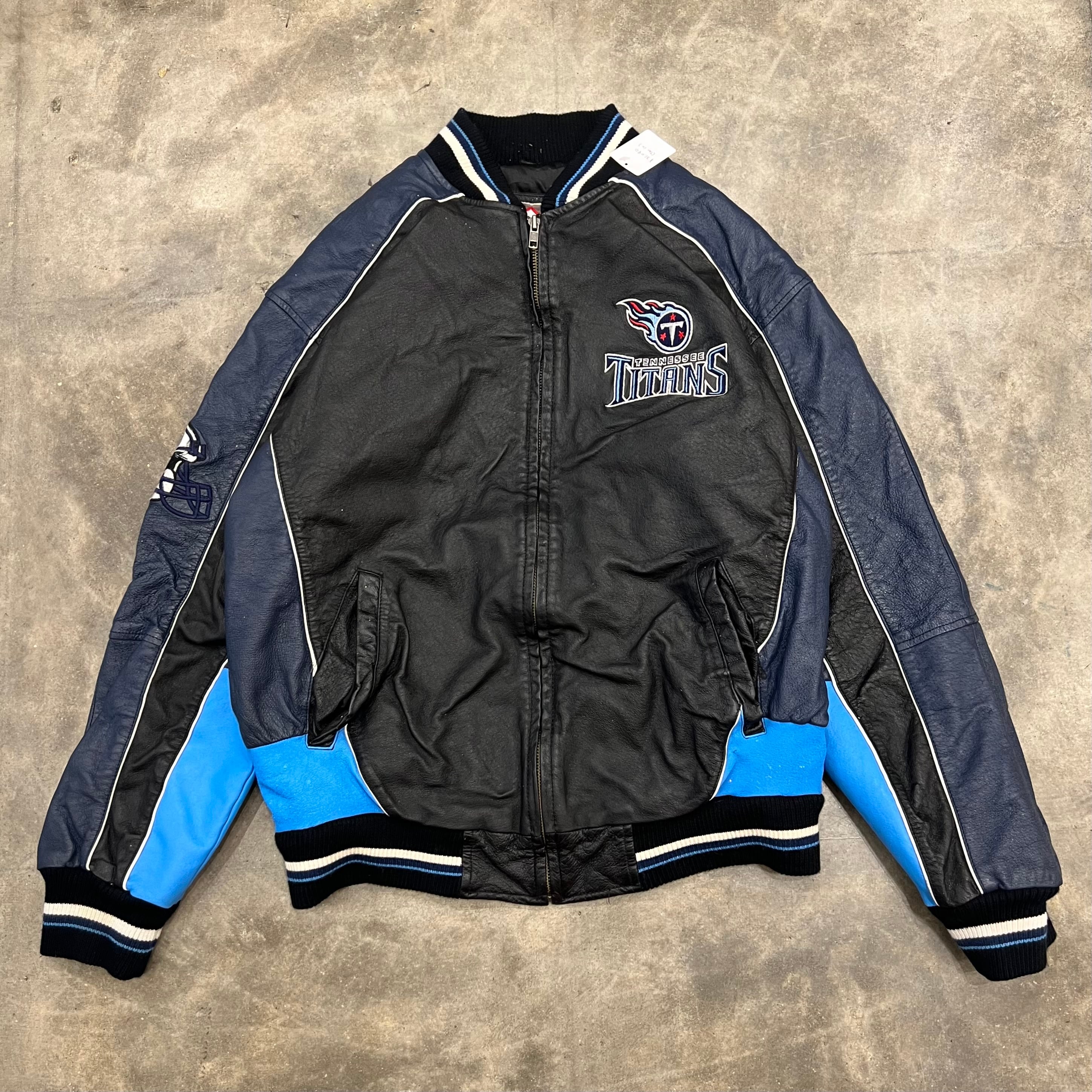 NFL TENNESSEE TITANS / テネシータイタンズ】レザージャケット | 古着 