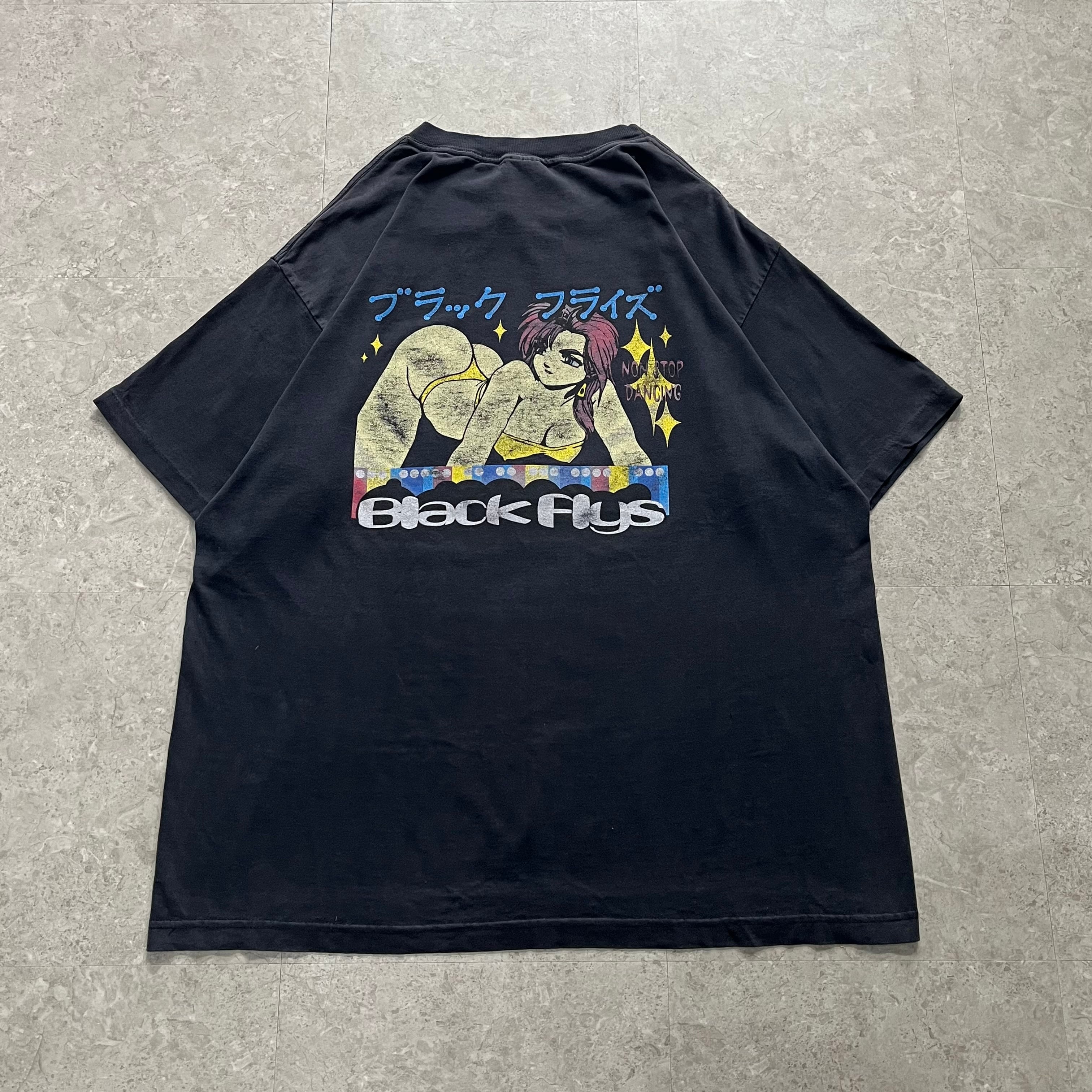 90s Black Flys T-shirt【仙台店】