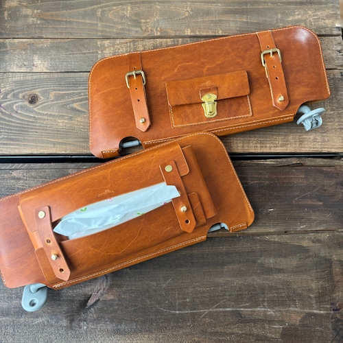 【抽選販売/初回価格】ジムニー(JB64/JB74/ノマド)サンバイザーレザーカバー　※3月上旬発送予定