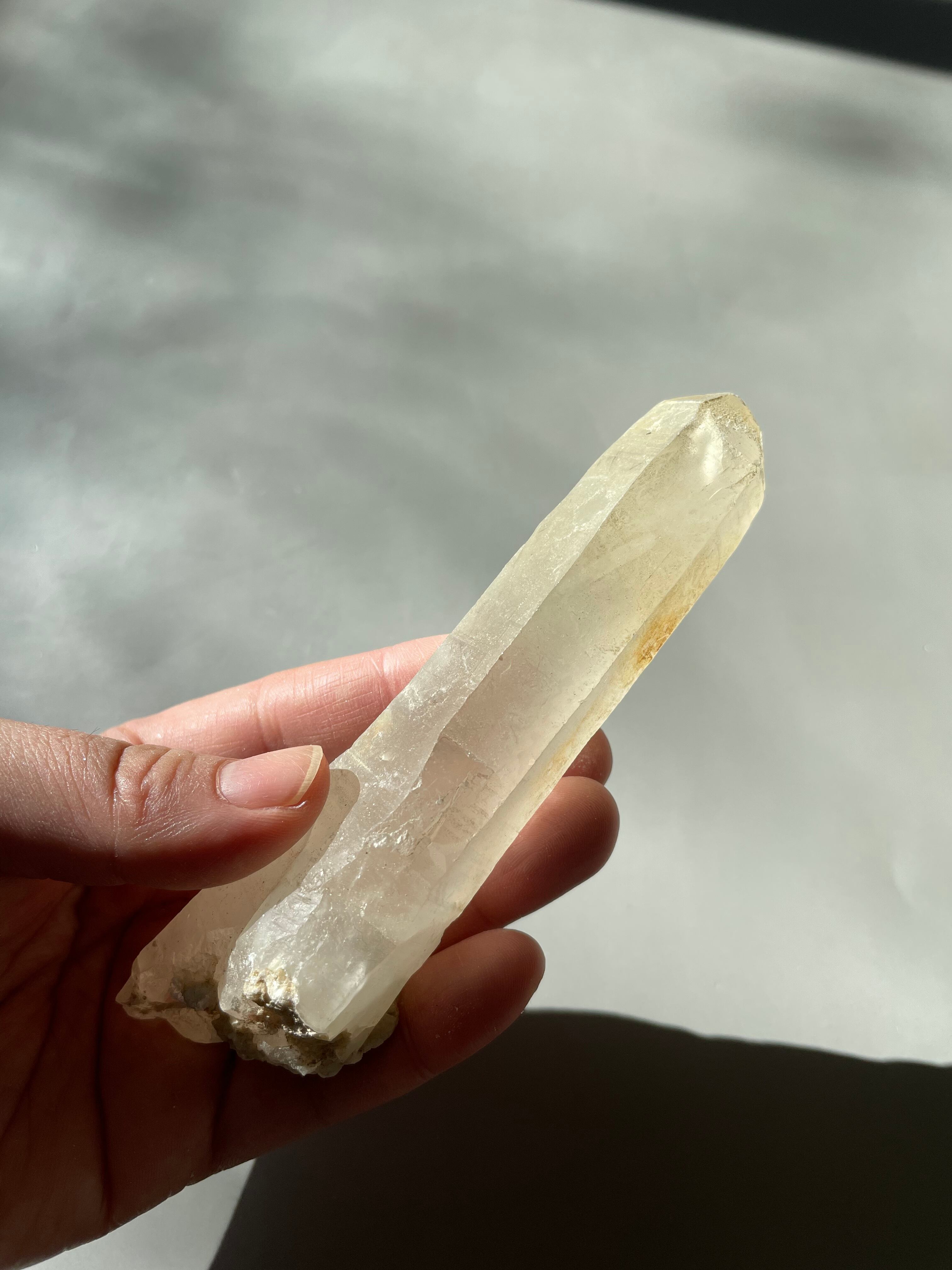 パキスタン　ギルギット　スカルドゥ産　ヒマラヤ水晶　レーザー　タントリックツイン