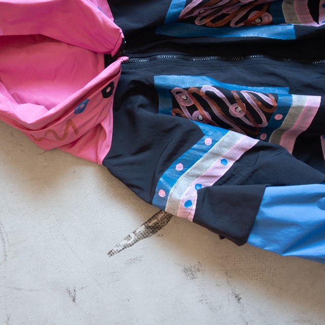 "nautso" '90s vintage Handpainted jacket