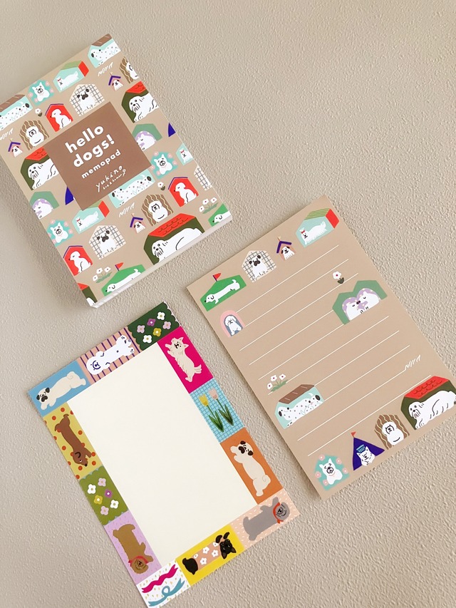 MEMO PAD「Hello!dogs」