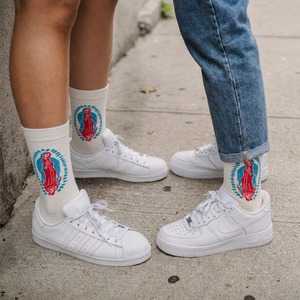 Guadalupe Women's Crew Socks グアダルーペ レディースソックス