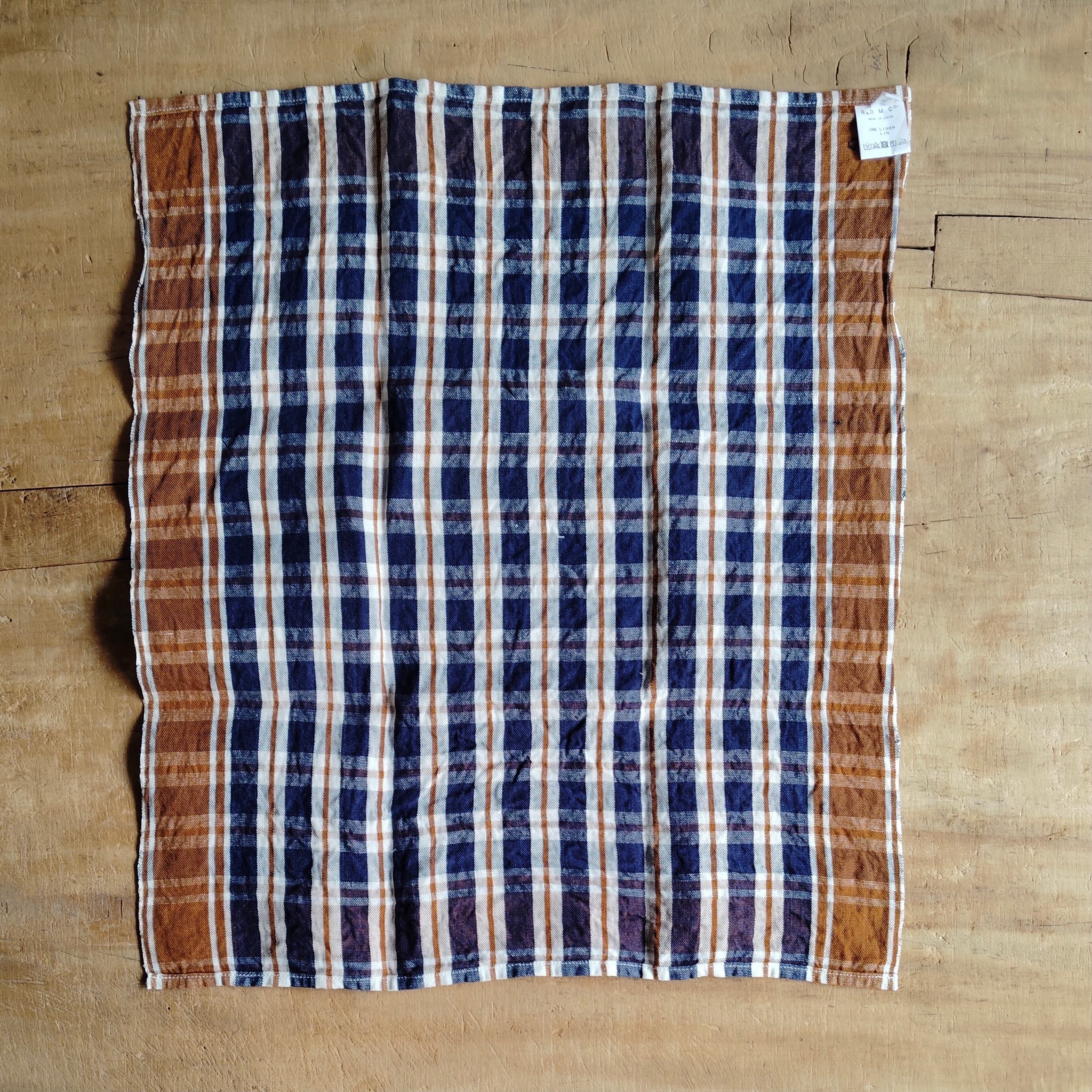 R&D.M.Co-/OLDMAN'S TAILOR / Kitchen Cloth/キッチンクロス TARTAN