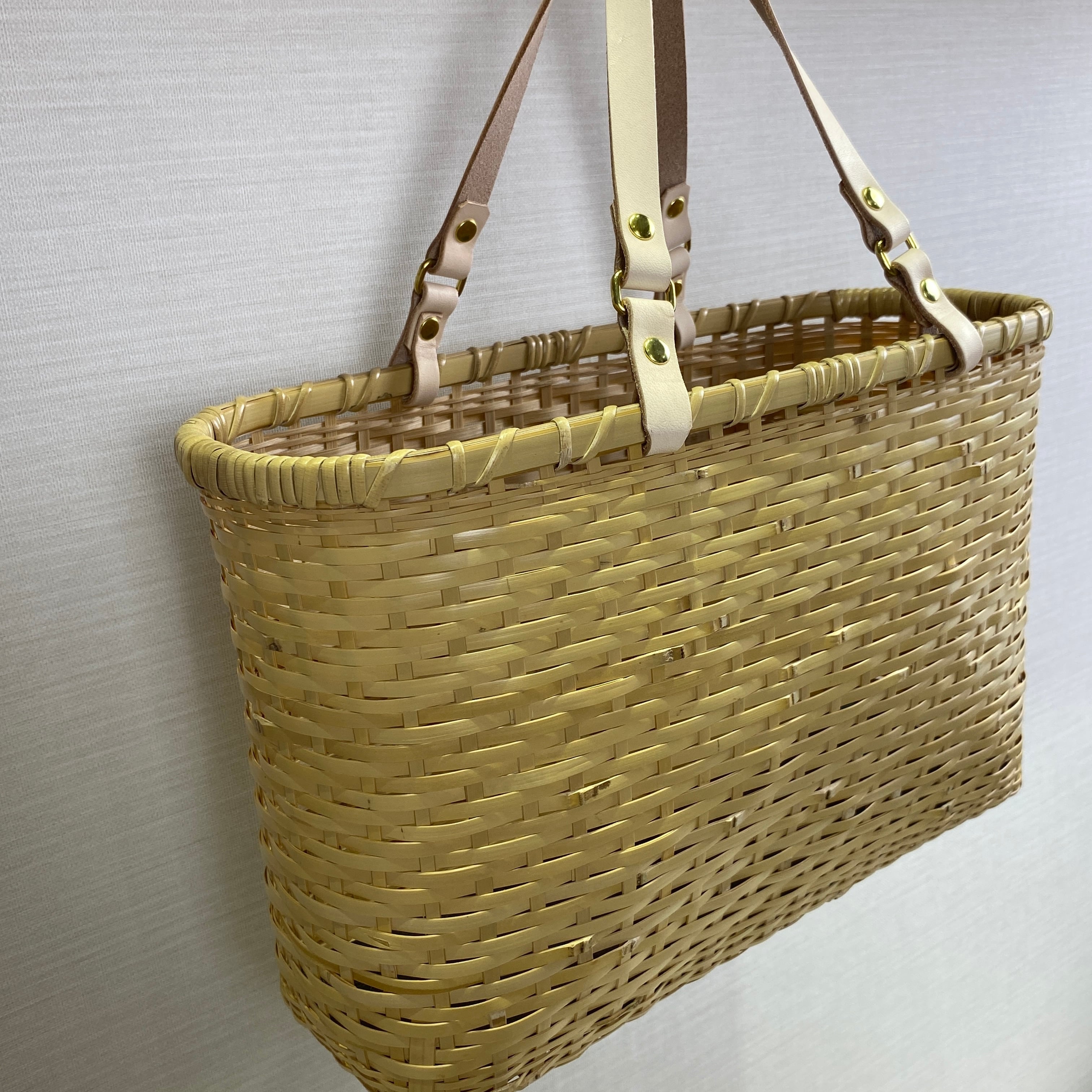有製咲処 竹かごバッグ 別府竹細工 bamluxe L natural | きもの 有製咲処 竹かごバッグ 別府竹細工 bamluxe L natural | きもの