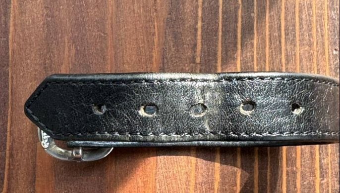 CHROME HEARTS クロムハーツ スクロールラベル ガンスリンガーバックル
